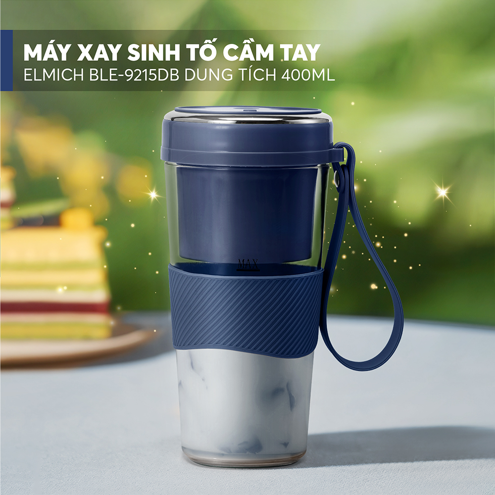 Máy xay sinh tố cầm tay 400ml Elmich BLE9215DB 2 Ble 9215db Profile 02