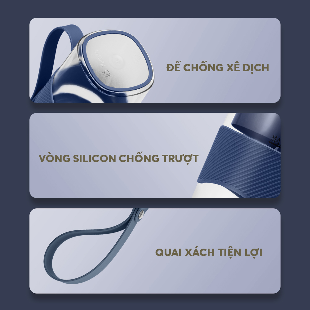 Máy xay sinh tố cầm tay 400ml Elmich BLE9215DB 16 Ble 9215db Profile 16