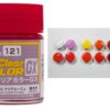 GX121 Đỏ Rouge Trong Suốt