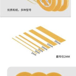 DSPIAE Băng Keo Che Chắn Sơn Mô Hình Masking Tape Cao Cấp Nhiều Kích Thước