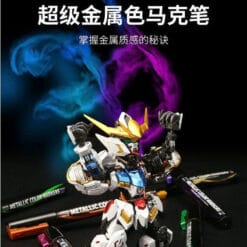 DSPIAE MKS Bút Sơn Kim Loại Siêu Ánh Kim Super Metallic Color Marker Cho Mô Hình Gunpla Figure